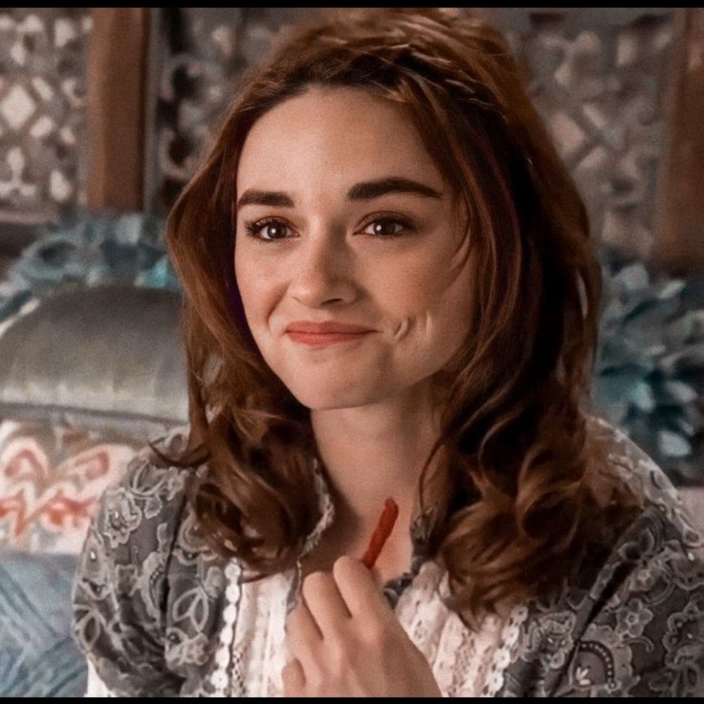 Teen Wolf Allison Argent Free People Paisley Dress Size S (short sleeve version)